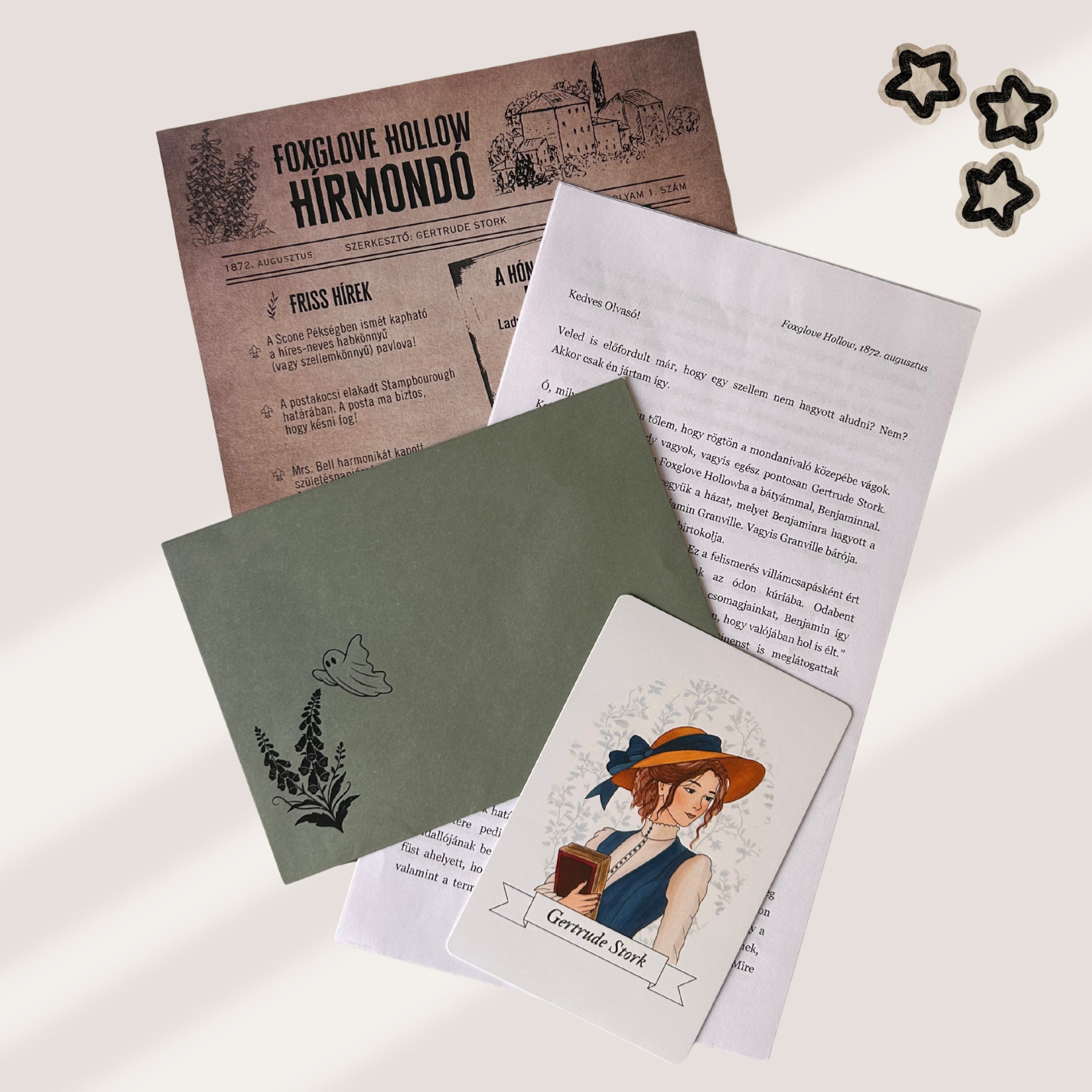 Foxglove Hollow Krónikái – levélklub előfizetés